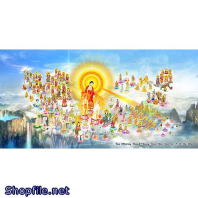 Hình Phật Tây Phương Tiếp Dẫn